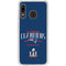 NFL 2016 Super Bowl LI Champions New England Patriots Galaxy A20 Clear Case