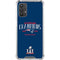 NFL 2016 Super Bowl LI Champions New England Patriots Galaxy A32 5G Clear Case