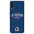 NFL 2016 Super Bowl LI Champions New England Patriots Galaxy A50 Clear Case