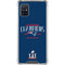NFL 2016 Super Bowl LI Champions New England Patriots Galaxy A51 5G Clear Case