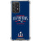 NFL 2016 Super Bowl LI Champions New England Patriots Galaxy A52 5G Clear Case