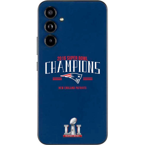 NFL 2016 Super Bowl LI Champions New England Patriots Galaxy A54 5G Skin