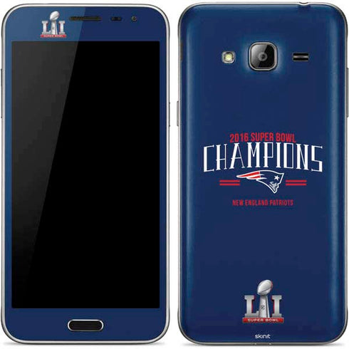 NFL 2016 Super Bowl LI Champions New England Patriots Galaxy J3 Skin
