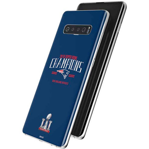 NFL 2016 Super Bowl LI Champions New England Patriots Galaxy S10 Plus Skin