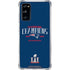 NFL 2016 Super Bowl LI Champions New England Patriots Galaxy S20 FE Clear Case
