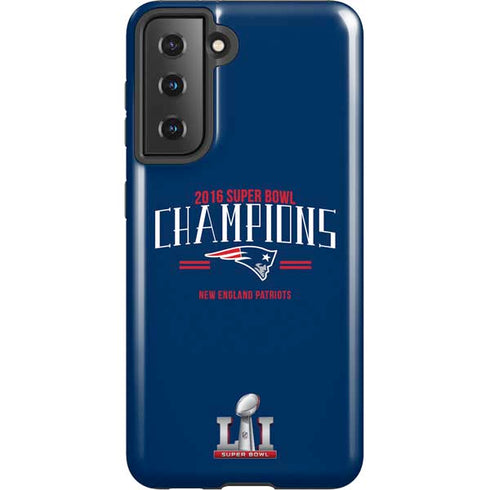 NFL 2016 Super Bowl LI Champions New England Patriots Galaxy S21 5G Pro Case