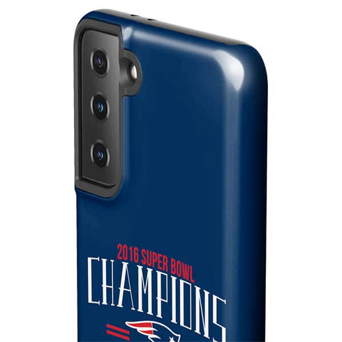 NFL 2016 Super Bowl LI Champions New England Patriots Galaxy S21 FE Pro Case