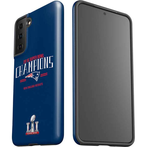 NFL 2016 Super Bowl LI Champions New England Patriots Galaxy S21 FE Pro Case