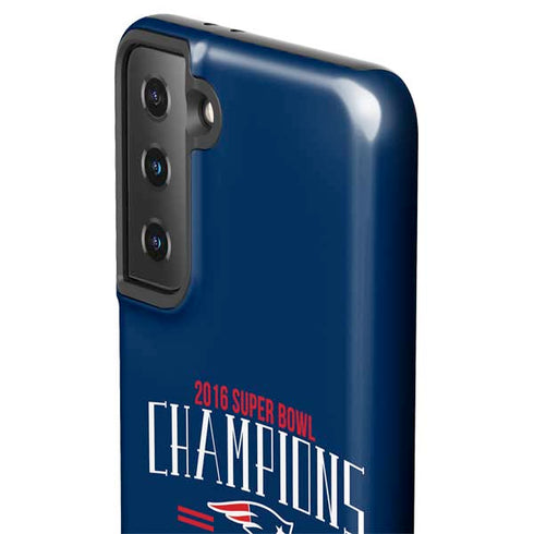 NFL 2016 Super Bowl LI Champions New England Patriots Galaxy S21 Plus 5G Pro Case