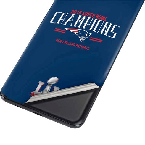 NFL 2016 Super Bowl LI Champions New England Patriots Galaxy S21 Plus 5G Skin