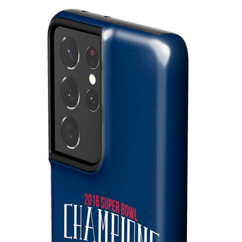 NFL 2016 Super Bowl LI Champions New England Patriots Galaxy S21 Ultra 5G Pro Case