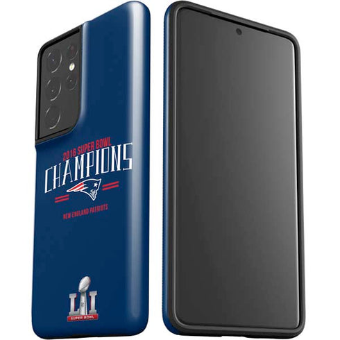 NFL 2016 Super Bowl LI Champions New England Patriots Galaxy S21 Ultra 5G Pro Case