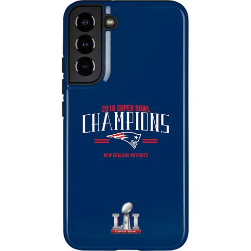 NFL 2016 Super Bowl LI Champions New England Patriots Galaxy S22 Plus Pro Case