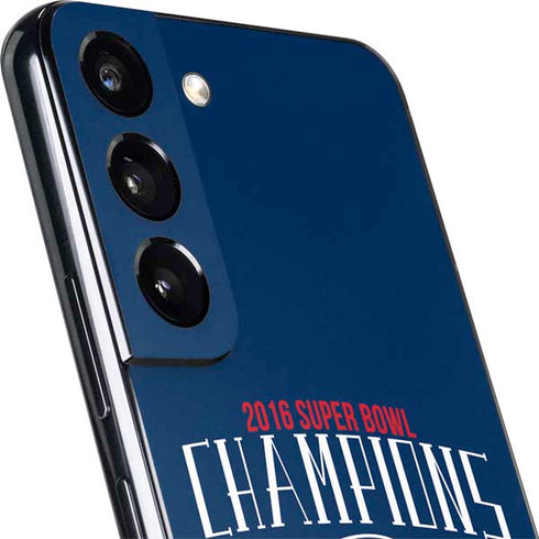 NFL 2016 Super Bowl LI Champions New England Patriots Galaxy S22 Plus Skin