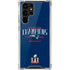 NFL 2016 Super Bowl LI Champions New England Patriots Galaxy S22 Ultra Clear Case