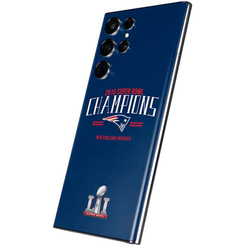 NFL 2016 Super Bowl LI Champions New England Patriots Galaxy S22 Ultra Skin