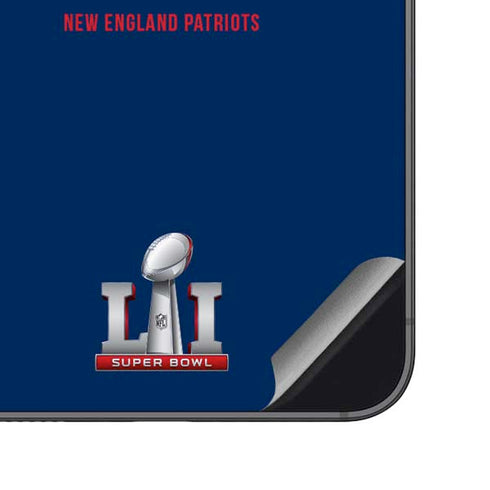 NFL 2016 Super Bowl LI Champions New England Patriots Galaxy S23 FE Skin