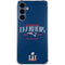 NFL 2016 Super Bowl LI Champions New England Patriots Galaxy S24 Clear Case