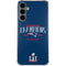 NFL 2016 Super Bowl LI Champions New England Patriots Galaxy S24 Plus Clear Case