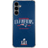 NFL 2016 Super Bowl LI Champions New England Patriots Galaxy S24 Plus Clear Case