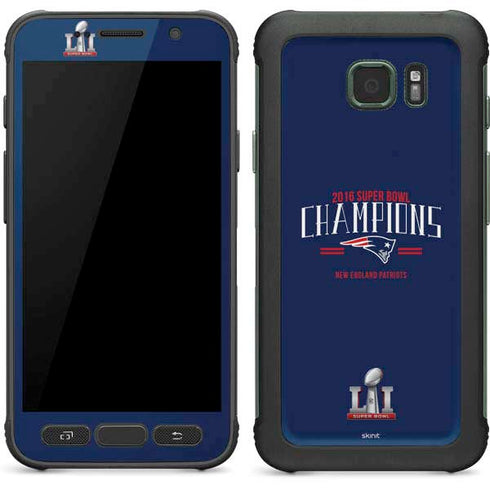 NFL 2016 Super Bowl LI Champions New England Patriots Galaxy S7 Active Skin