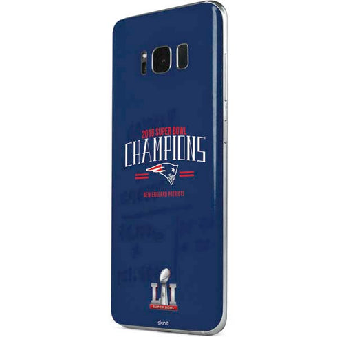 NFL 2016 Super Bowl LI Champions New England Patriots Galaxy S8 Skin
