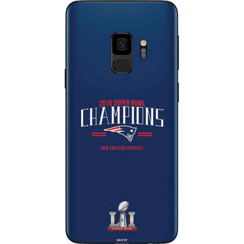 NFL 2016 Super Bowl LI Champions New England Patriots Galaxy S9 Skin