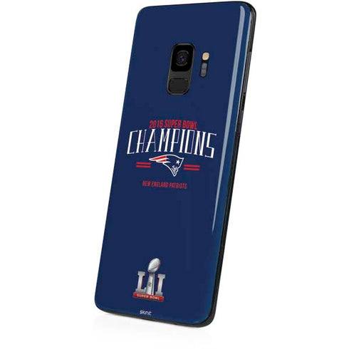 NFL 2016 Super Bowl LI Champions New England Patriots Galaxy S9 Skin