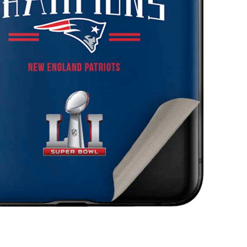 NFL 2016 Super Bowl LI Champions New England Patriots Galaxy Z Flip Skin