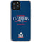 NFL 2016 Super Bowl LI Champions New England Patriots iPhone 11 Pro Clear Case