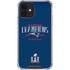 NFL 2016 Super Bowl LI Champions New England Patriots iPhone 12 Mini Clear Case