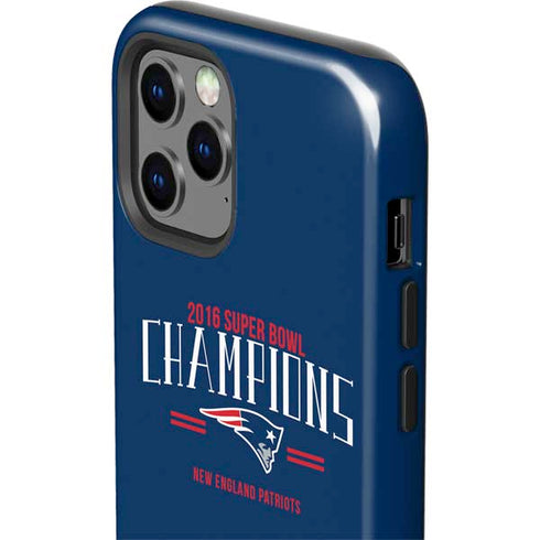 NFL 2016 Super Bowl LI Champions New England Patriots iPhone 12 Pro Impact Case
