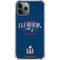 NFL 2016 Super Bowl LI Champions New England Patriots iPhone 12 Pro Max Clear Case