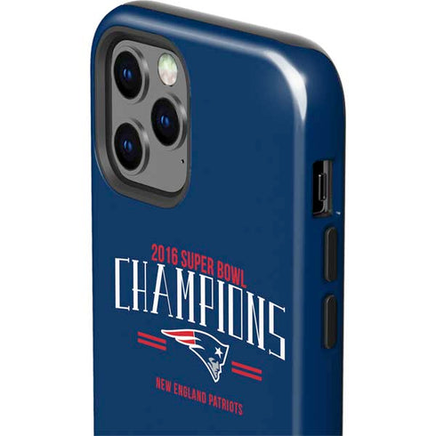 NFL 2016 Super Bowl LI Champions New England Patriots iPhone 12 Pro Max Impact Case