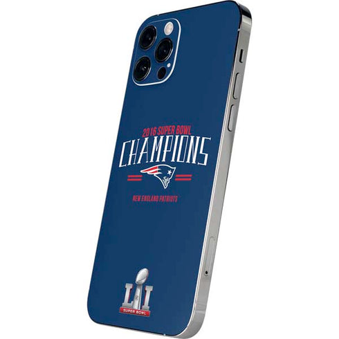 NFL 2016 Super Bowl LI Champions New England Patriots iPhone 12 Pro Max Skin