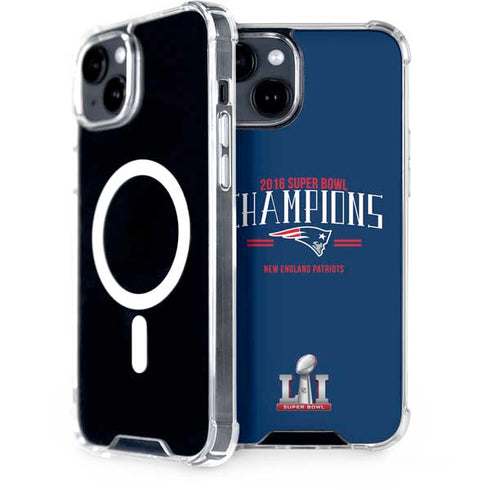 NFL 2016 Super Bowl LI Champions New England Patriots iPhone 13 MagSafe Case