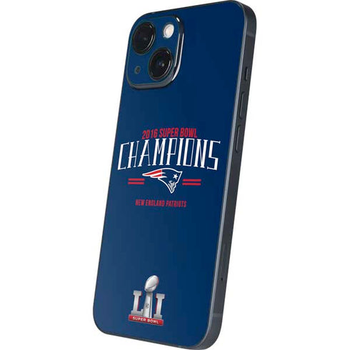 NFL 2016 Super Bowl LI Champions New England Patriots iPhone 13 Mini Skin
