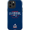 NFL 2016 Super Bowl LI Champions New England Patriots iPhone 13 Pro Max Impact Case