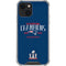 NFL 2016 Super Bowl LI Champions New England Patriots iPhone 14 Clear Case