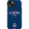 NFL 2016 Super Bowl LI Champions New England Patriots iPhone 14 Plus Impact Case