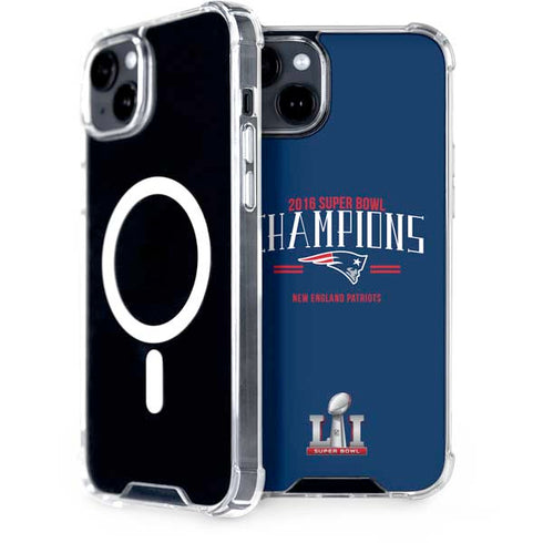 NFL 2016 Super Bowl LI Champions New England Patriots iPhone 15 MagSafe Case