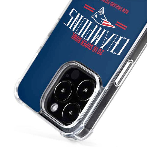 NFL 2016 Super Bowl LI Champions New England Patriots iPhone 15 Pro MagSafe Case