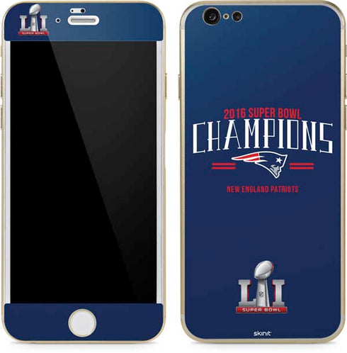 NFL 2016 Super Bowl LI Champions New England Patriots iPhone 6/6s Skin