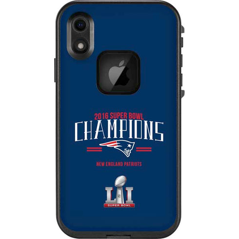 NFL 2016 Super Bowl LI Champions New England Patriots LifeProof Fre iPhone Skin