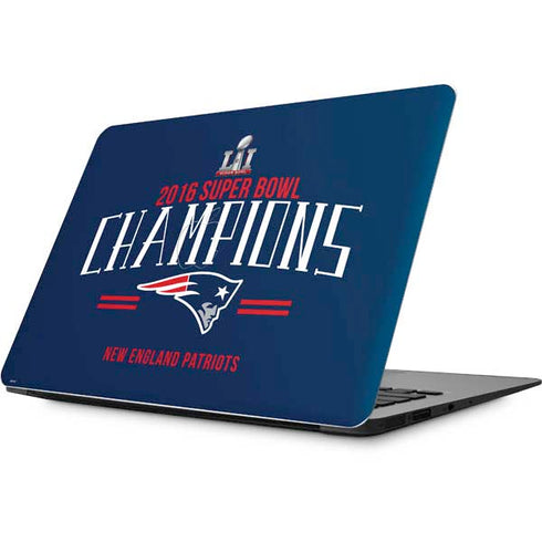 NFL 2016 Super Bowl LI Champions New England Patriots Apple MacBook Skin