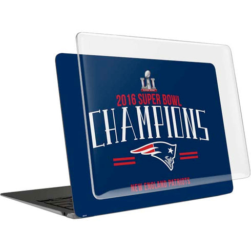 NFL 2016 Super Bowl LI Champions New England Patriots MacBook Air 13in (2020) Case plus Skin