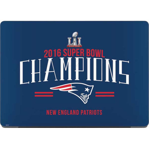 NFL 2016 Super Bowl LI Champions New England Patriots MacBook Pro 14in (2021-24) Skin