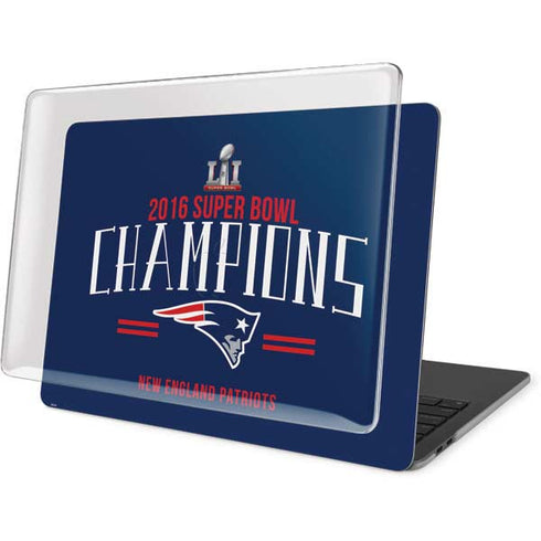 NFL 2016 Super Bowl LI Champions New England Patriots MacBook Pro 15in (2016-19) Case plus Skin