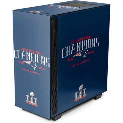 NFL 2016 Super Bowl LI Champions New England Patriots NZXT H510 Compact ATX Mid-Tower Case Skin