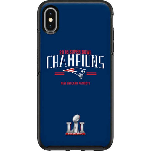 NFL 2016 Super Bowl LI Champions New England Patriots Otterbox Symmetry iPhone Skin